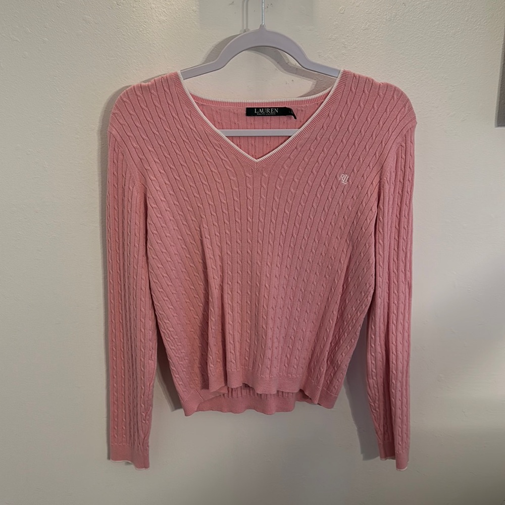 Ralph Lauren cable knit sweater top